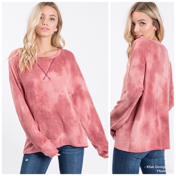 πLAST 3! Brick Tye Dye Pullover Sweatshirt! - Picture 4 of 8